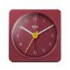 Braun BC02R herätyskello kvartsikello punainen
