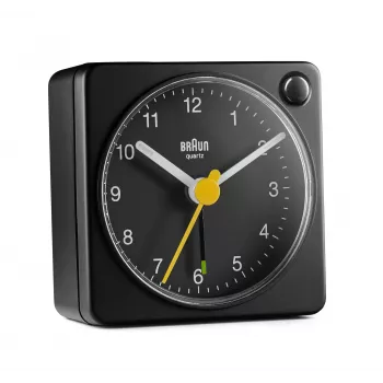 Braun BC02XB herätyskello kvartsikello musta