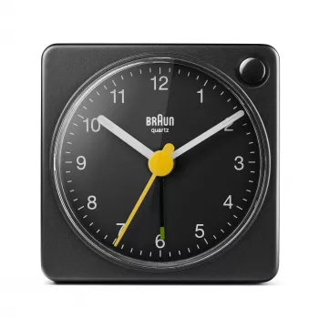 Braun BC02XB herätyskello kvartsikello musta