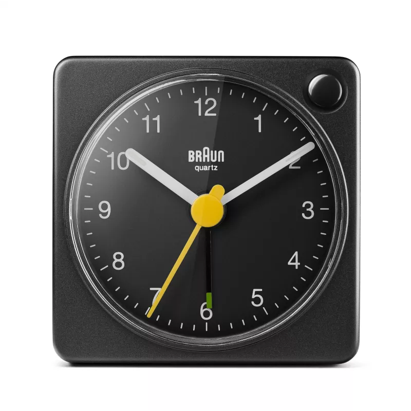 Braun BC02XB herätyskello kvartsikello musta