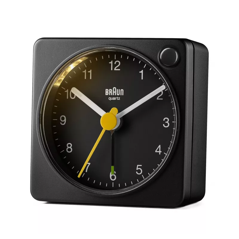 Braun BC02XB herätyskello kvartsikello musta