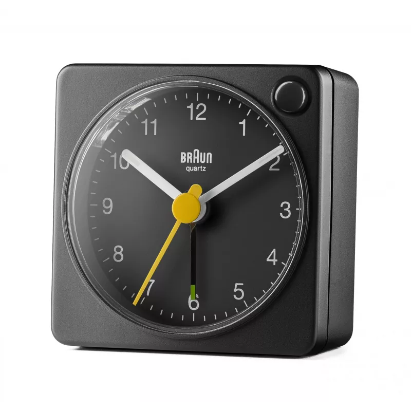 Braun BC02XB herätyskello kvartsikello musta