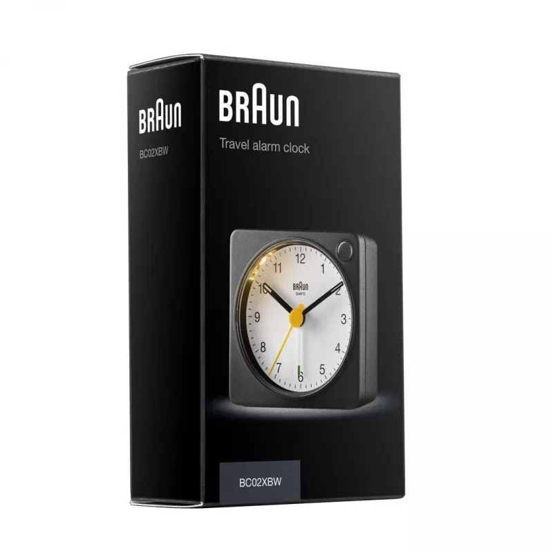Braun BC02XBW kvartsikello musta, valkoinen