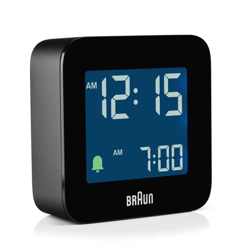 Braun BC08 digitaalinen herätyskello musta