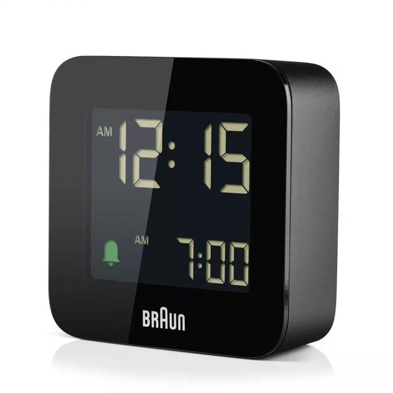 Braun BC08 digitaalinen herätyskello musta