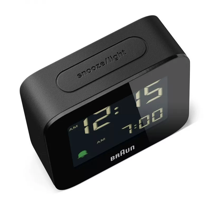Braun BC08 digitaalinen herätyskello musta
