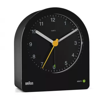 Braun BC22 kvartsikello musta, keltainen
