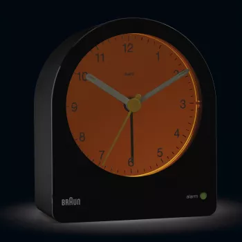 Braun BC22 kvartsikello musta, keltainen