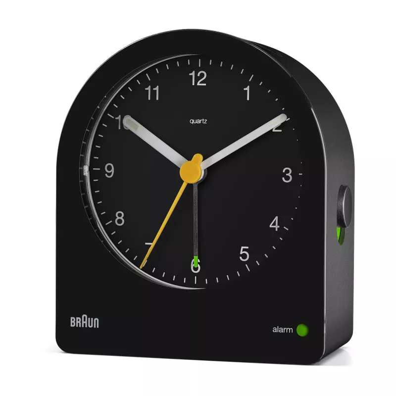 Braun BC22 kvartsikello musta, keltainen