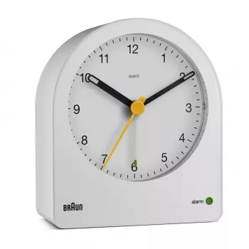 Braun BC22 kvartsikello valkoinen, keltainen