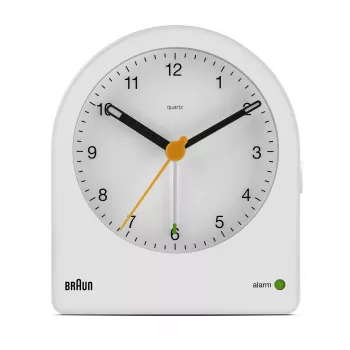 Braun BC22 kvartsikello valkoinen, keltainen
