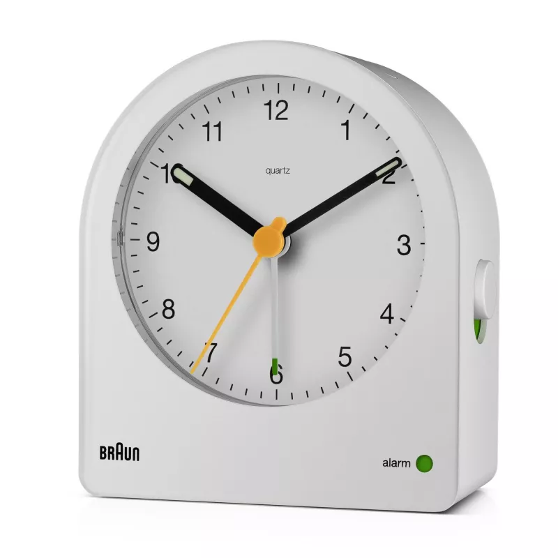 Braun BC22 kvartsikello valkoinen, keltainen