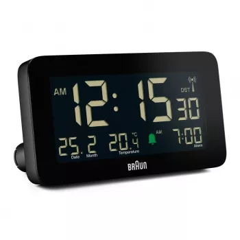 Braun BC10 digitaalinen herätyskello musta
