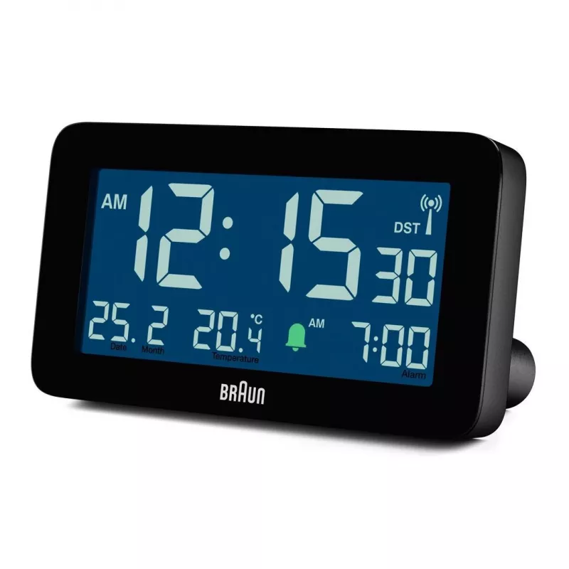 Braun BC10 digitaalinen herätyskello musta