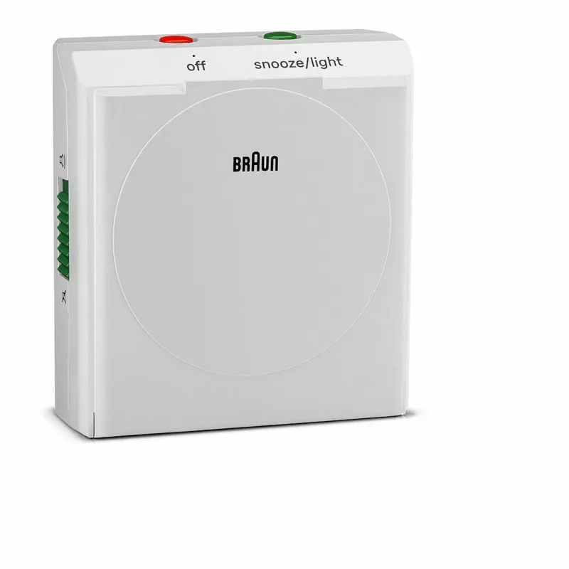 Braun BC05W seinä-/pöytäkello analogikello suorakaiteen muotoinen valkoinen