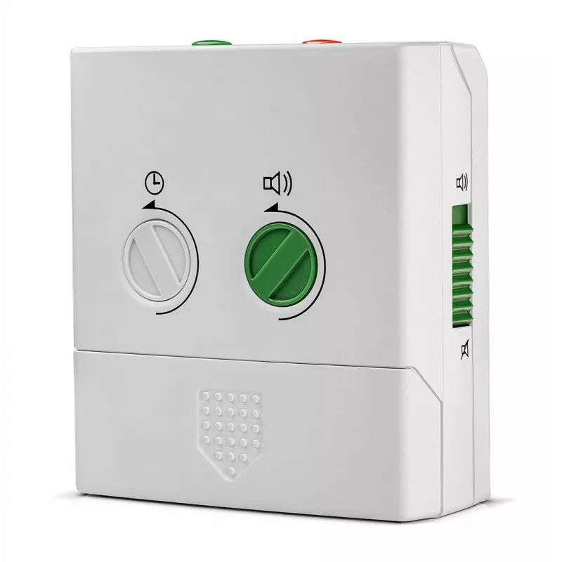 Braun BC05W seinä-/pöytäkello analogikello suorakaiteen muotoinen valkoinen