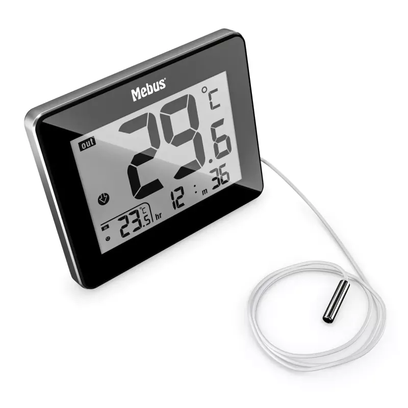 Elektroninen ympäristölämpömittari Mebus 48432