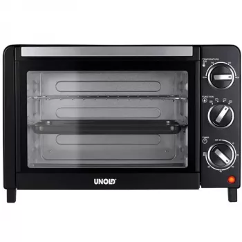 Minileivinuuni Unold 68875 Allround – 18 l, 1200 W, musta
