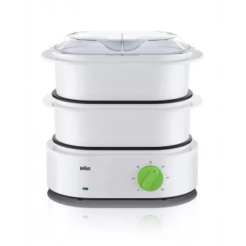 Braun FS 3000 höyrytyslaite 2 koria työtaso 850 W vihreä, valkoinen