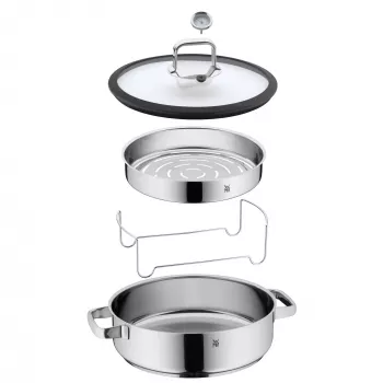 WMF Vitalis höyrytyssisäosa 1743016040 5 l ruostumaton teräs