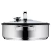 WMF Vitalis höyrytyssisäosa 1743016040 5 l ruostumaton teräs