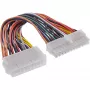 InLine emolevyn virtasovitinkaapeli 20-pin naaras / 24-pin EPS uros 0,16 m
