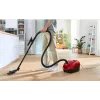 Lattiapölynimuri Bosch Serie 4 BGD38RD1H, 600 W, 4 l pölypussi, kuivapuhdistus, punainen