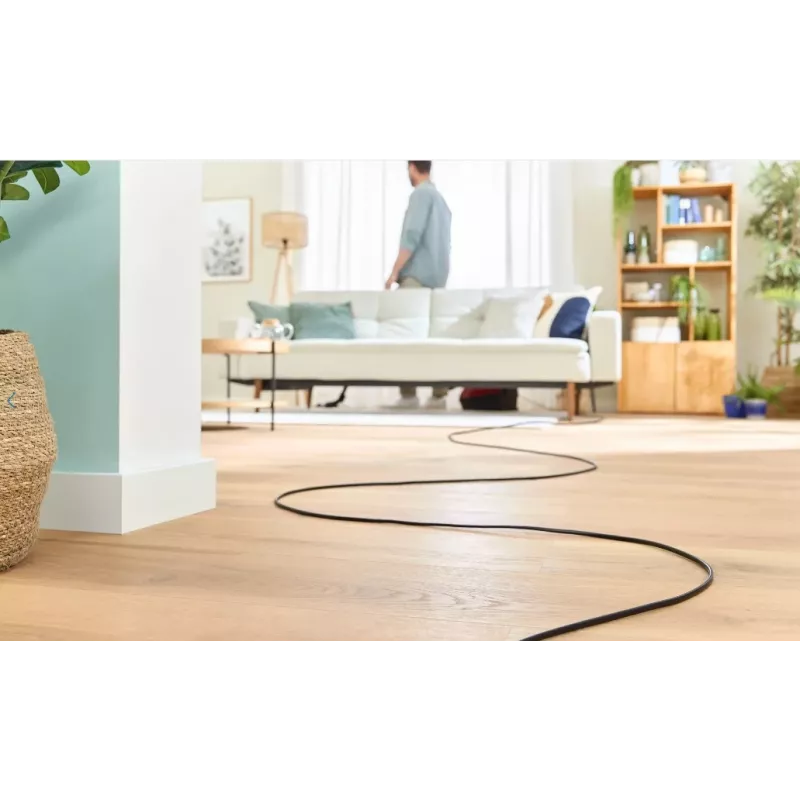 Lattiapölynimuri Bosch Serie 4 BGD38RD1H, 600 W, 4 l pölypussi, kuivapuhdistus, punainen
