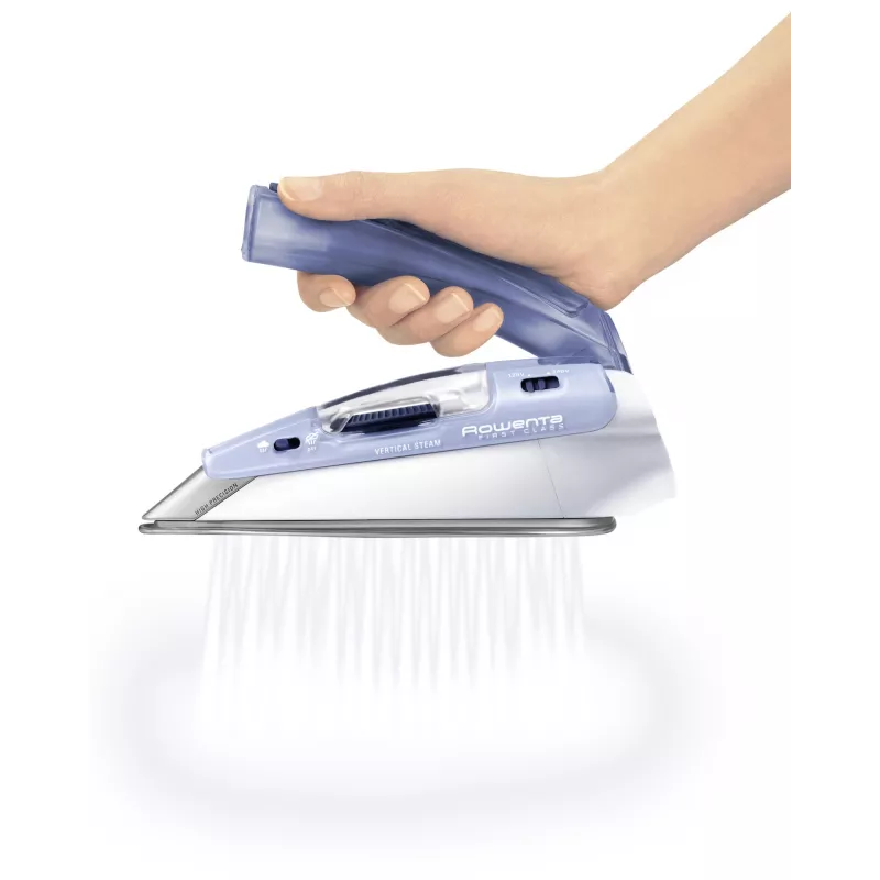 Rowenta DA1510F1 silitysrauta höyrysilitysrauta Microsteam 200 silityspohja 1000 W sininen, valkoinen