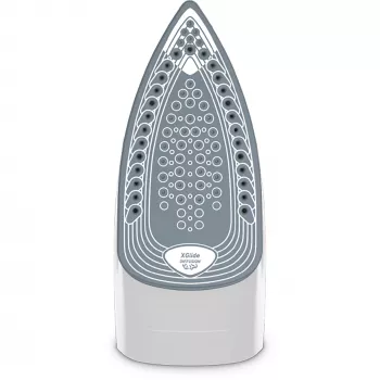Tefal Express Steam FV2835E0 höyrysilitysrauta kuiva- ja höyrysilitysrauta Cerilium-silityspohja 2400 W violetti, valkoinen