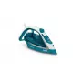 Tefal EasyGliss Plus FV5737 kuiva- ja höyrysilitysrauta Durilium-silityspohja 2500 W turkoosi, valkoinen