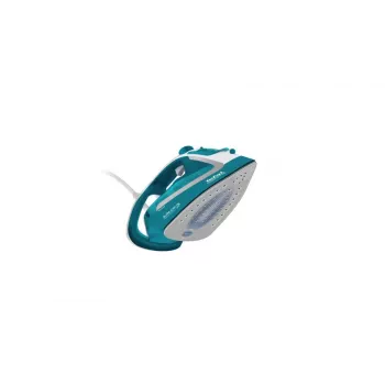 Tefal EasyGliss Plus FV5737 kuiva- ja höyrysilitysrauta Durilium-silityspohja 2500 W turkoosi, valkoinen