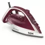 Tefal Ultimate Pure FV6810 höyrysilitysrauta 2800 W punainen, hopea