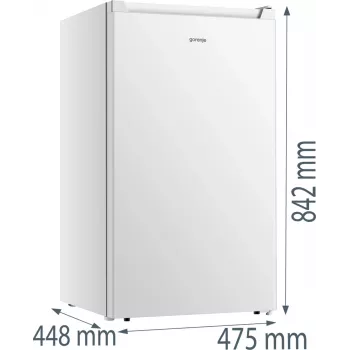 Gorenje F39EPW4 pakastin lattialaite 61 l valkoinen