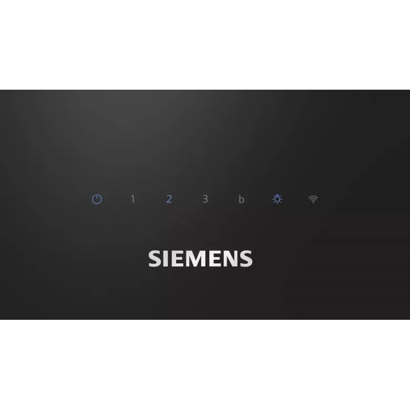Siemens iQ300 LC87KFN60 vino seinäliesituuletin, 80 cm, Home Connect, 56 dB, energialuokka A+, LED, musta