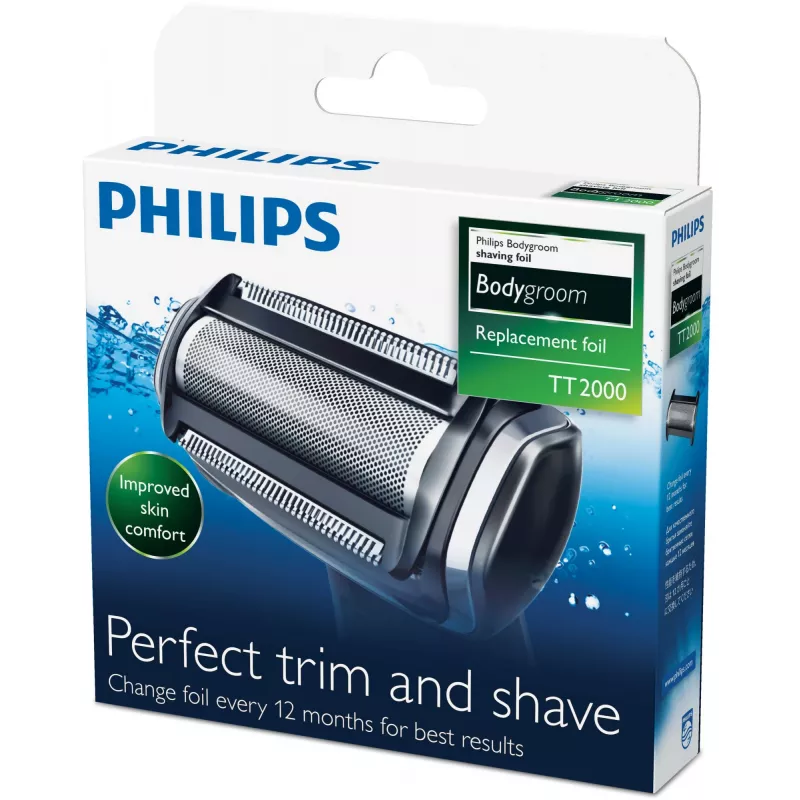Philips Bodygroom vaihtoterä TT2000/43 vedenpitävä vaihtoterä leikkuupää