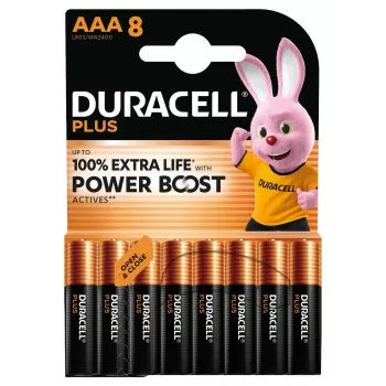 Duracell Plus kertakäyttöparisto AAA alkaline