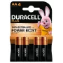 Duracell Plus AA alkaline kertakäyttöparistot, 1,5 V, 4 kpl, 50 mm