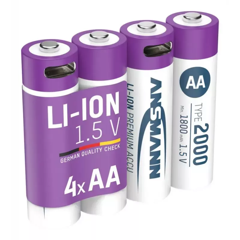 Ansmann 1312-0036 AA ladattava litiumioni-paristo