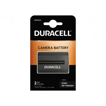 Duracell DR9695 kameran akku, korvaa Sony NP-FM500H, 1600 mAh