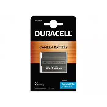 Duracell DR9668 kameran akku, litiumioni, 750 mAh, 35x44x18 mm
