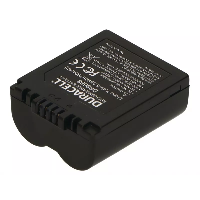 Duracell DR9668 kameran akku, litiumioni, 750 mAh, 35x44x18 mm