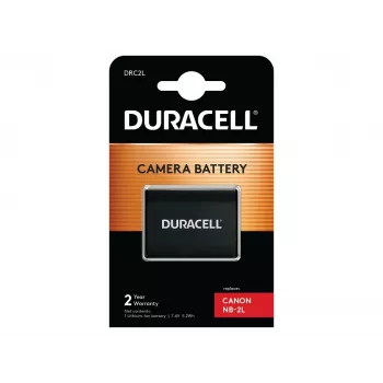 Duracell kameran akku – korvaa Canon NB-2L akku, 700 mAh, 7,4 V, litiumioni (Li-Ion)