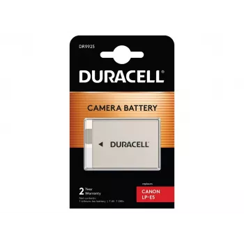 Duracell kameran akku - korvaa Canon LP-E5 akku, 1020 mAh, 7,4 V, litiumioni (Li-Ion)