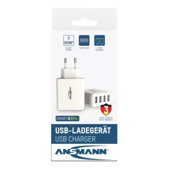 Laturi Ansmann HC430 Universal valkoinen AC sisäkäyttöön