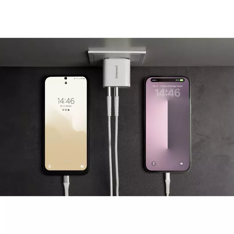 Sisälaturi Intenso POWER ADAPTER 2XUSB-A/7802412 Universal valkoinen AC