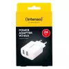 Sisälaturi Intenso POWER ADAPTER 2XUSB-A/7802412 Universal valkoinen AC