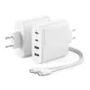 Laturi ALOGIC 4X100 Universal valkoinen USB sisäkäyttöön
