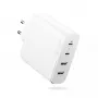 Laturi ALOGIC 4X100 Universal valkoinen USB sisäkäyttöön
