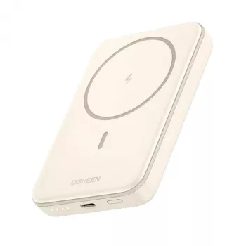Ugreen 25208 powerbank 10000 mAh langaton lataus beige